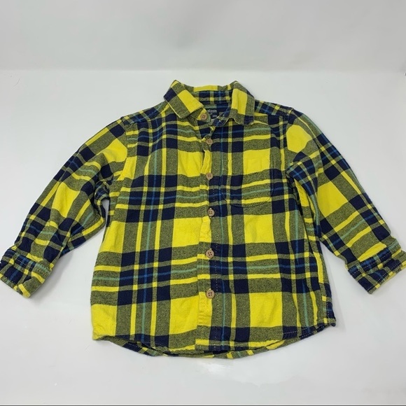 OshKosh B’gosh Plaid Flannel Shirt - Picture 1 of 4
